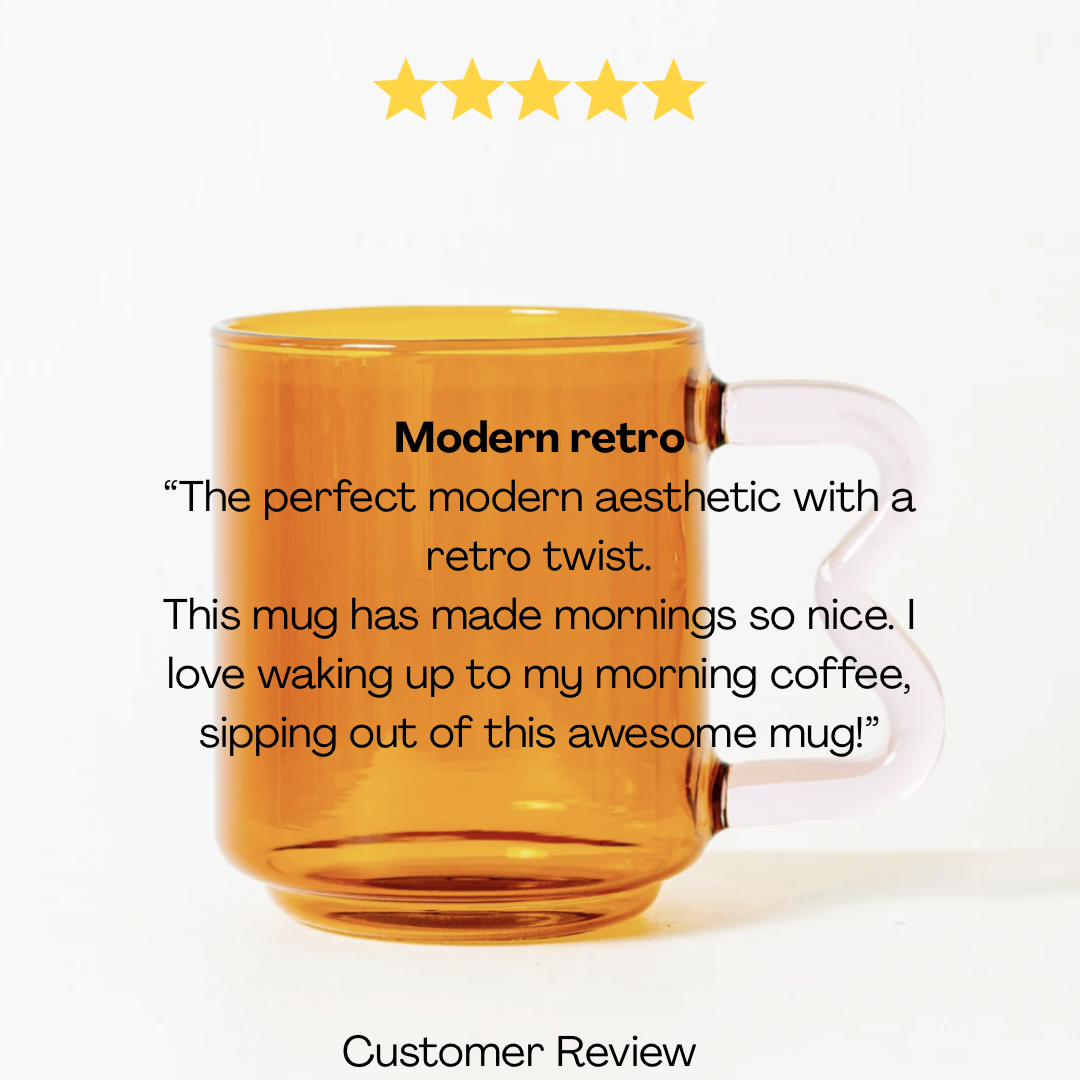 Eloise Cup - Amber/Blush