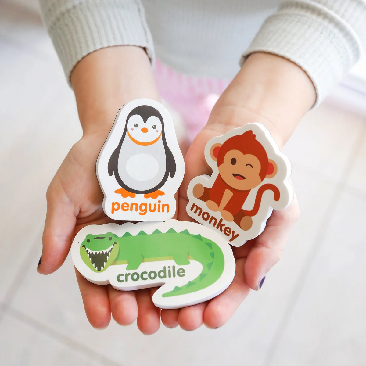 Magnetic Zoo Animals - 28pc Fridge magnets
