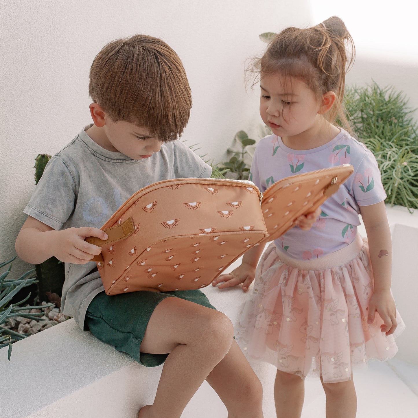 Golden Suns Lunch Bag
