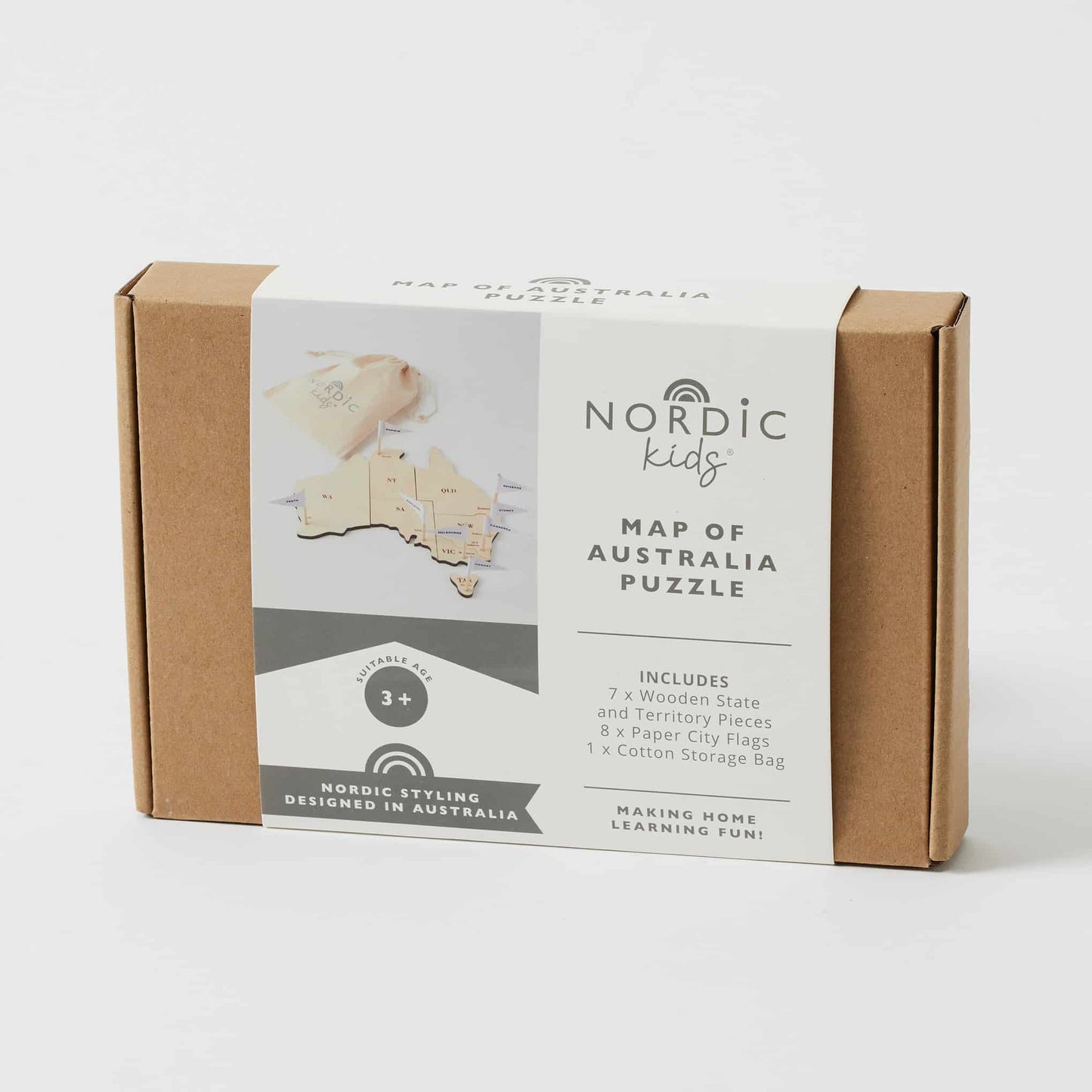Map Of Australia Wooden Puzzle
