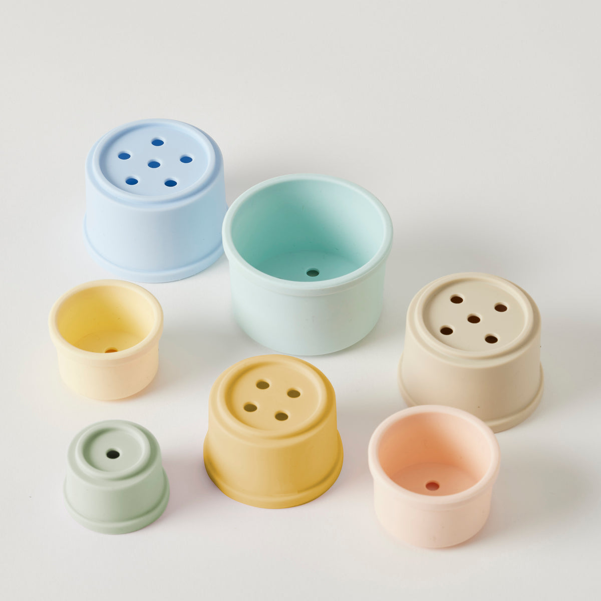 Bath time Stacking Cups – Baby Toy for Fine Motor & Sensory Play