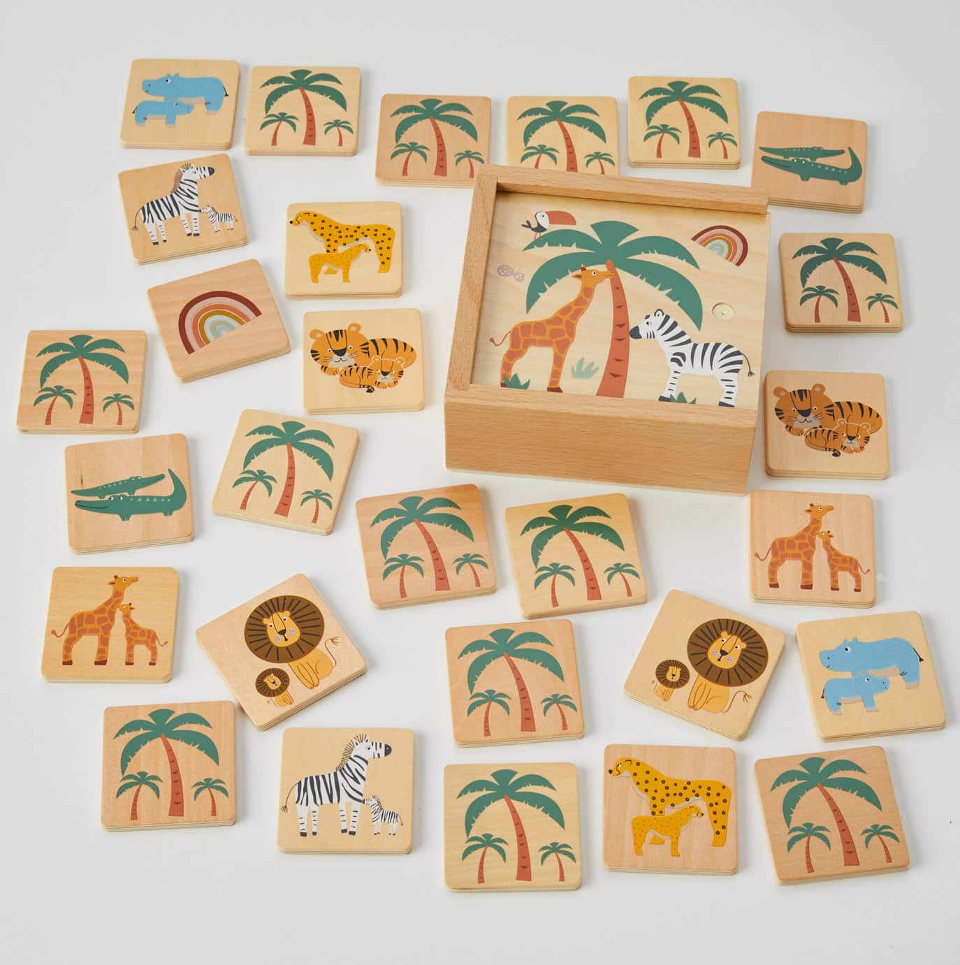 Wooden Memory Game