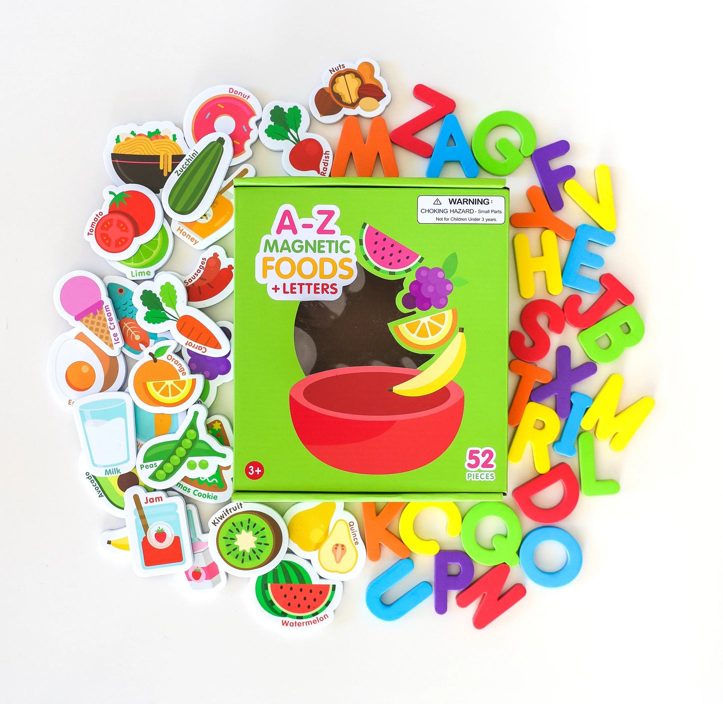 Magnetic Foods & Letters