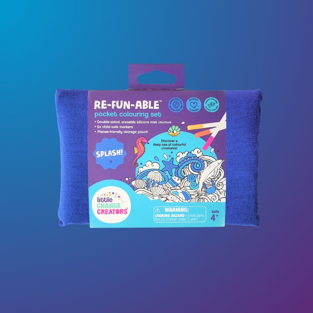 SPLASH! Pocket Reusable Colouring In Set