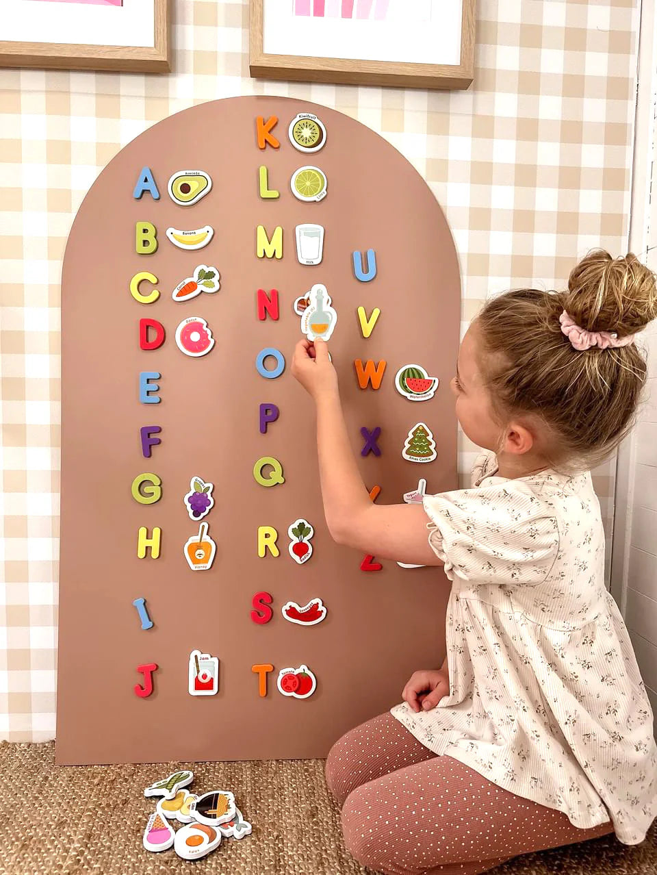 Magnetic Foods & Letters