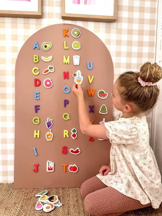 Magnetic Foods & Letters
