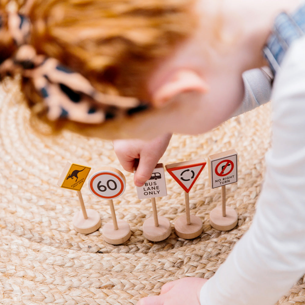 Wooden Aussie Road Signs
