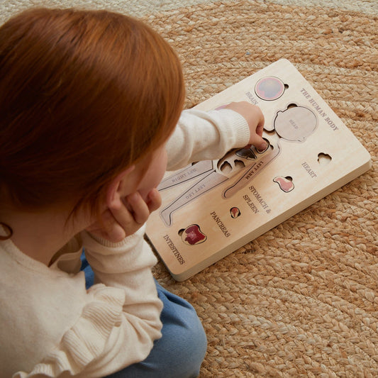 Wooden Human Body Puzzle