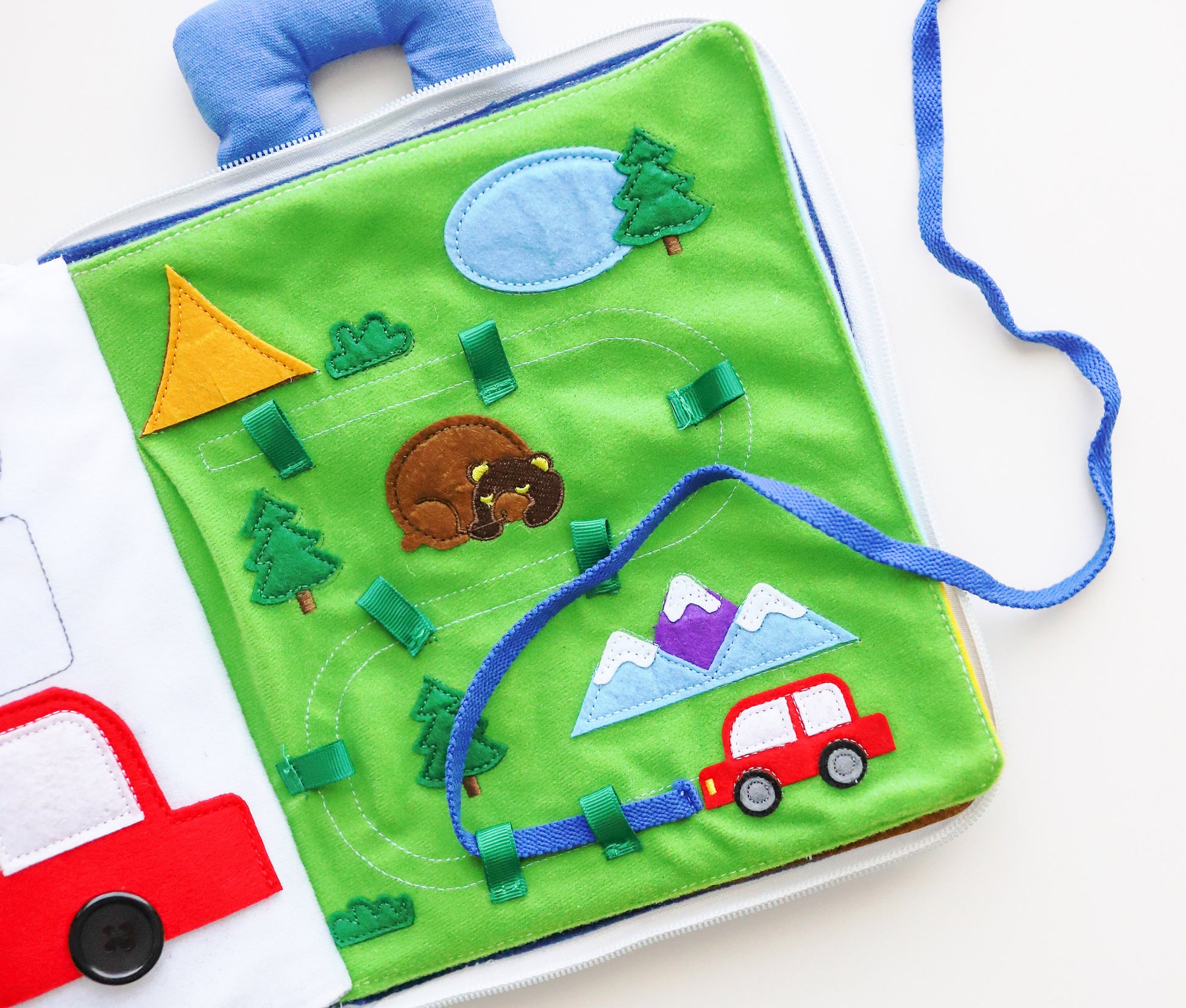 Away We Go - Fabric Activity Book – Dex & Lani Kids and Living